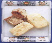 Булочки со сладким картофелем, яблоком и фасолевой пастой