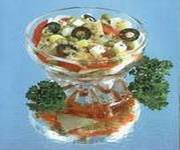 Турецкий салат из свежих овощей
