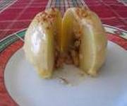 Десерт из запеченных яблок
