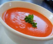 Суп томатный с брынзой 
