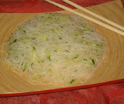 Салат из рисовой лапши (по-корейски)